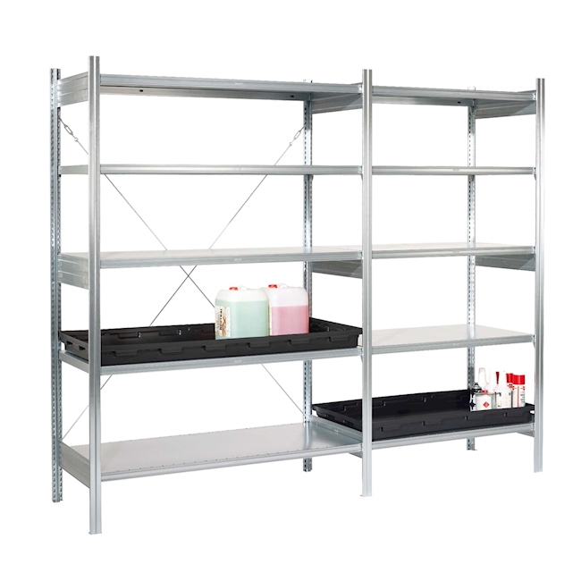 Tray for shelf unit 30 lt, PE